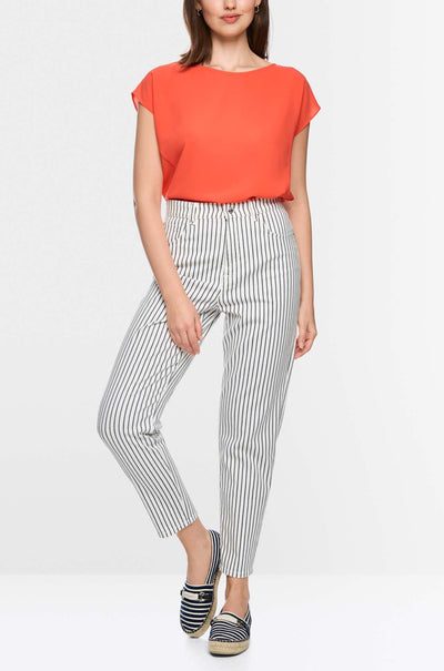 Marc Cain - Salty Breeze Feura Striped Jeans