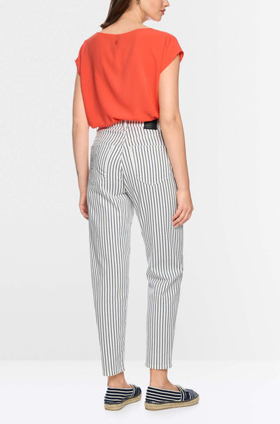 Marc Cain - Salty Breeze Feura Striped Jeans