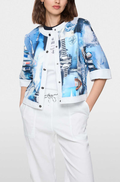 Marc Cain - Salty Breeze Jacket w/ Print