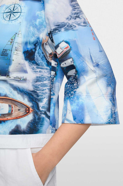 Marc Cain - Salty Breeze Jacket w/ Print