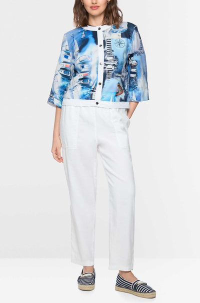Marc Cain - Salty Breeze Jacket w/ Print