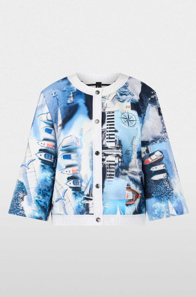 Marc Cain - Salty Breeze Jacket w/ Print