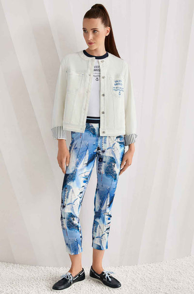 Marc Cain - Salty Breeze Sofia Leggings w/ Print