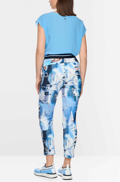 Marc Cain - Salty Breeze Sofia Leggings w/ Print