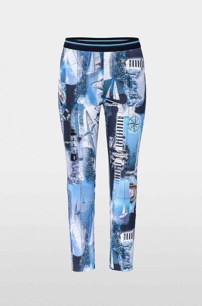 Marc Cain - Salty Breeze Sofia Leggings w/ Print