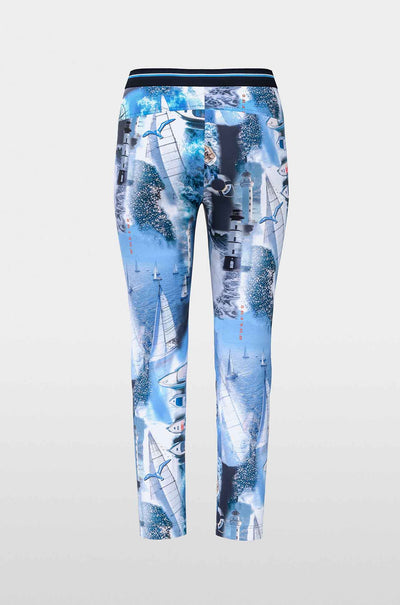 Marc Cain - Salty Breeze Sofia Leggings w/ Print