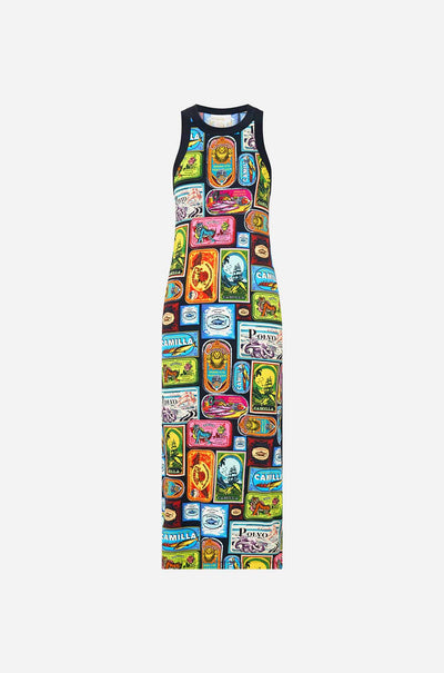Camilla - Sal Do Mar Jersey Tank Dress