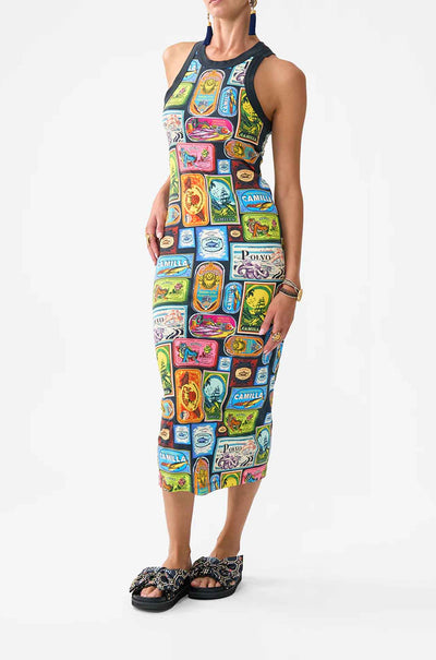 Camilla - Sal Do Mar Jersey Tank Dress