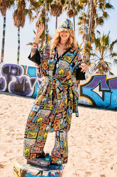Camilla - Sal Do Mar Batwing Kaftan