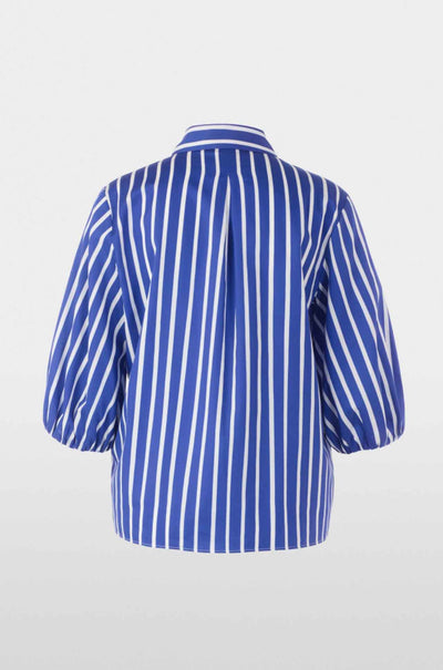 Marc Cain - Summer Flash Striped Cotton Shirt Blouse