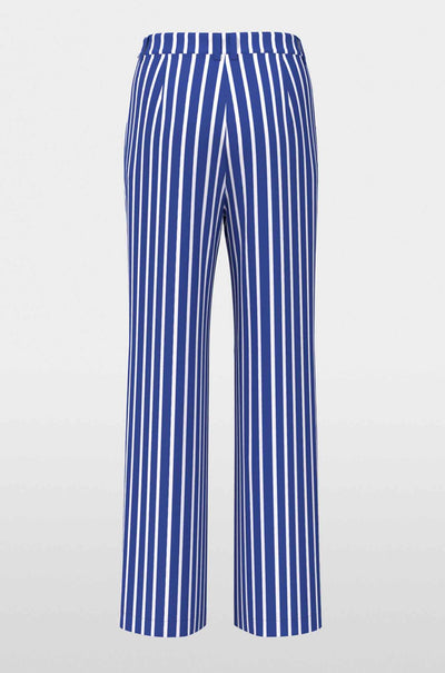 Marc Cain - Summer Flash Wasco Trousers w/ Striped Pattern