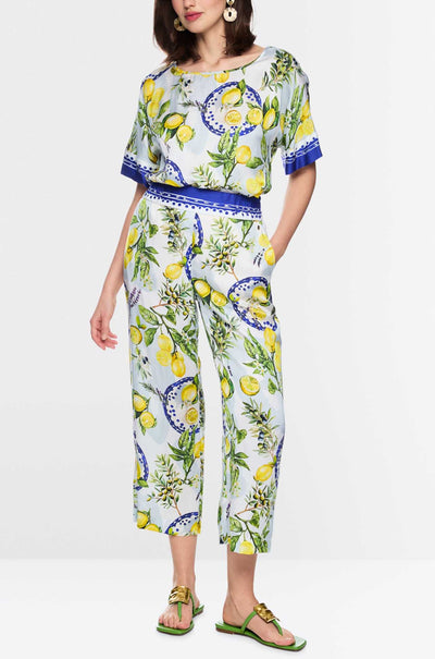 Marc Cain - Summer Flash Washington Printed Trousers
