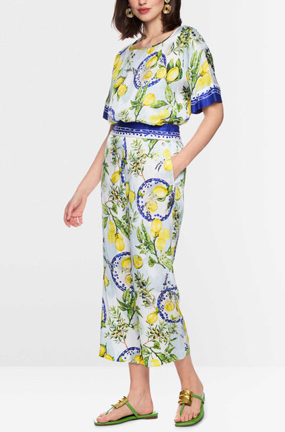 Marc Cain - Summer Flash Washington Printed Trousers