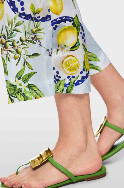 Marc Cain - Summer Flash Washington Printed Trousers
