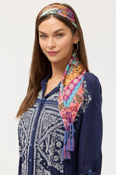 Johnny Was - Silk Scarf in Ofelia