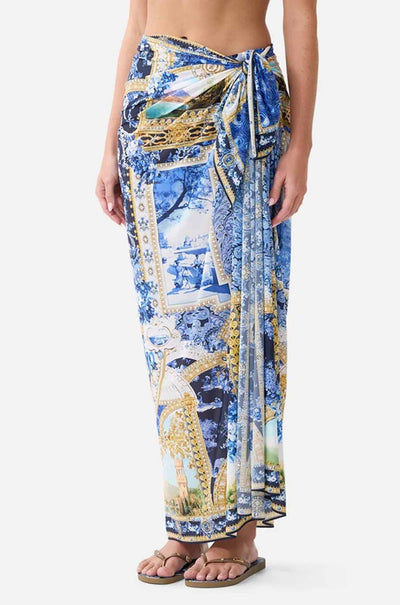 Camilla - Sweet Sacré Bleu Multi Wear Long Sarong