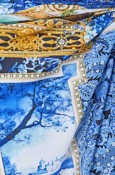 Camilla - Sweet Sacré Bleu Multi Wear Long Sarong