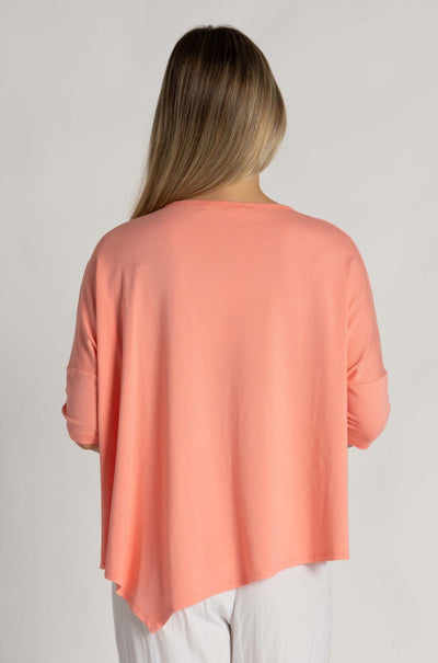 Mela Purdie - SS Geo Top in Coral
