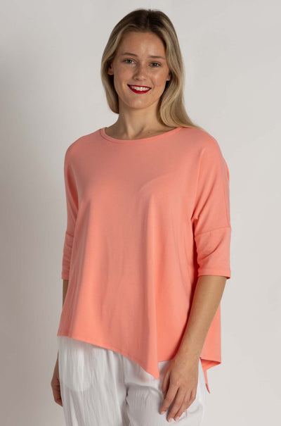 Mela Purdie - SS Geo Top in Coral