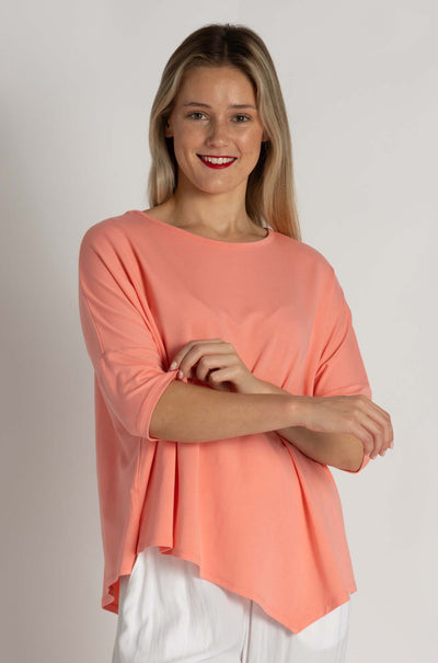Mela Purdie - SS Geo Top in Coral
