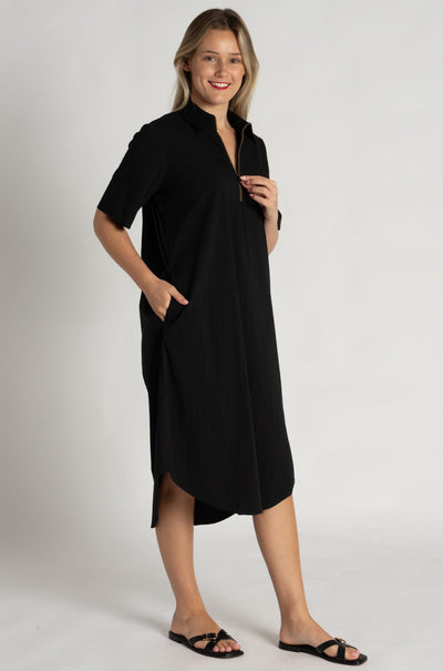 Mela Purdie - SS Zip Front Dress