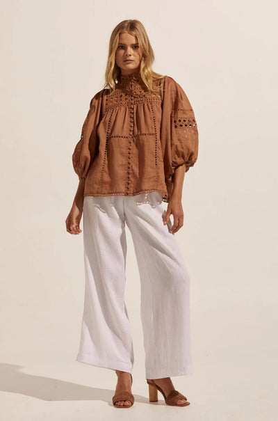 zoe kratzmann - stance pant in porcelain