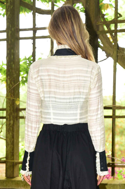 Trelise Cooper - Stripe Up Your Life Perfect Portrait Top