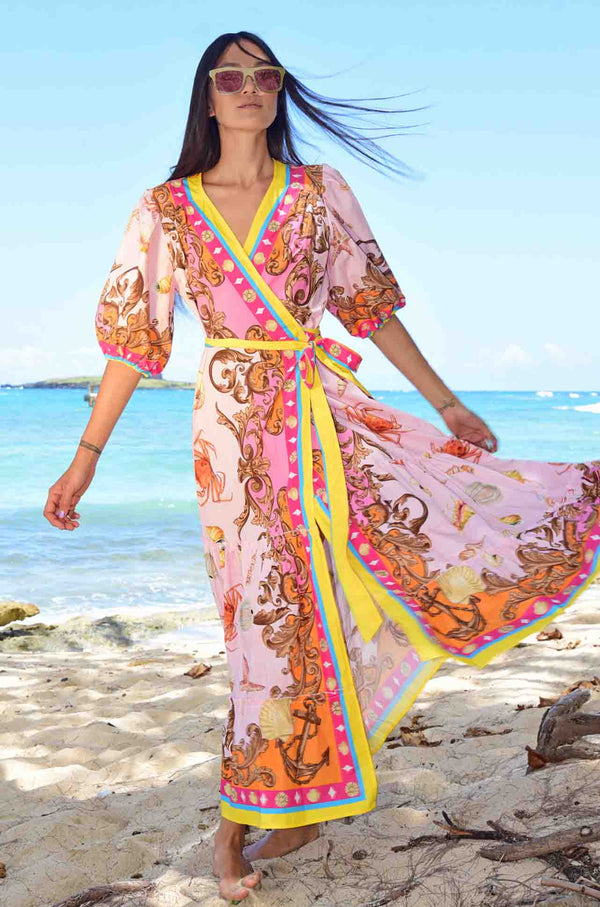 Cooper - Shell We Dance Wrap It Up Dress - Zambezee