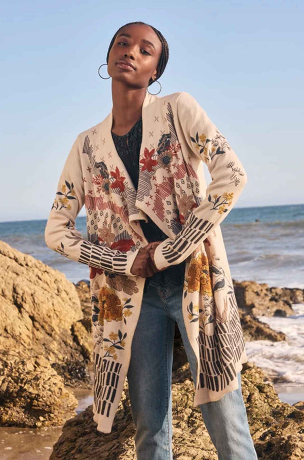 Johnny was on sale hooded cardigan
