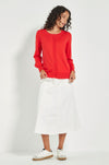 Verge - Gigi Skirt in White