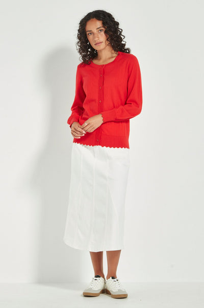 Verge - Gigi Skirt in White