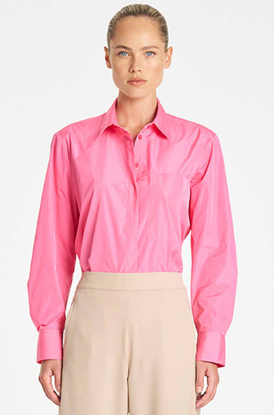Mela Purdie - Saville Shirt in Italian Taffeta