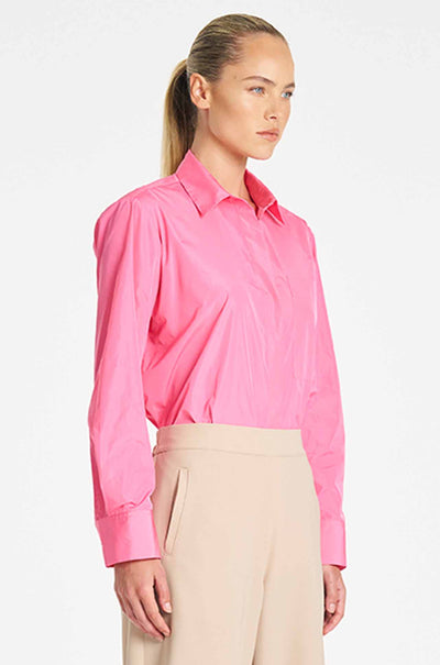 Mela Purdie - Saville Shirt in Italian Taffeta