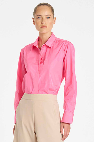 Mela Purdie - Saville Shirt in Italian Taffeta