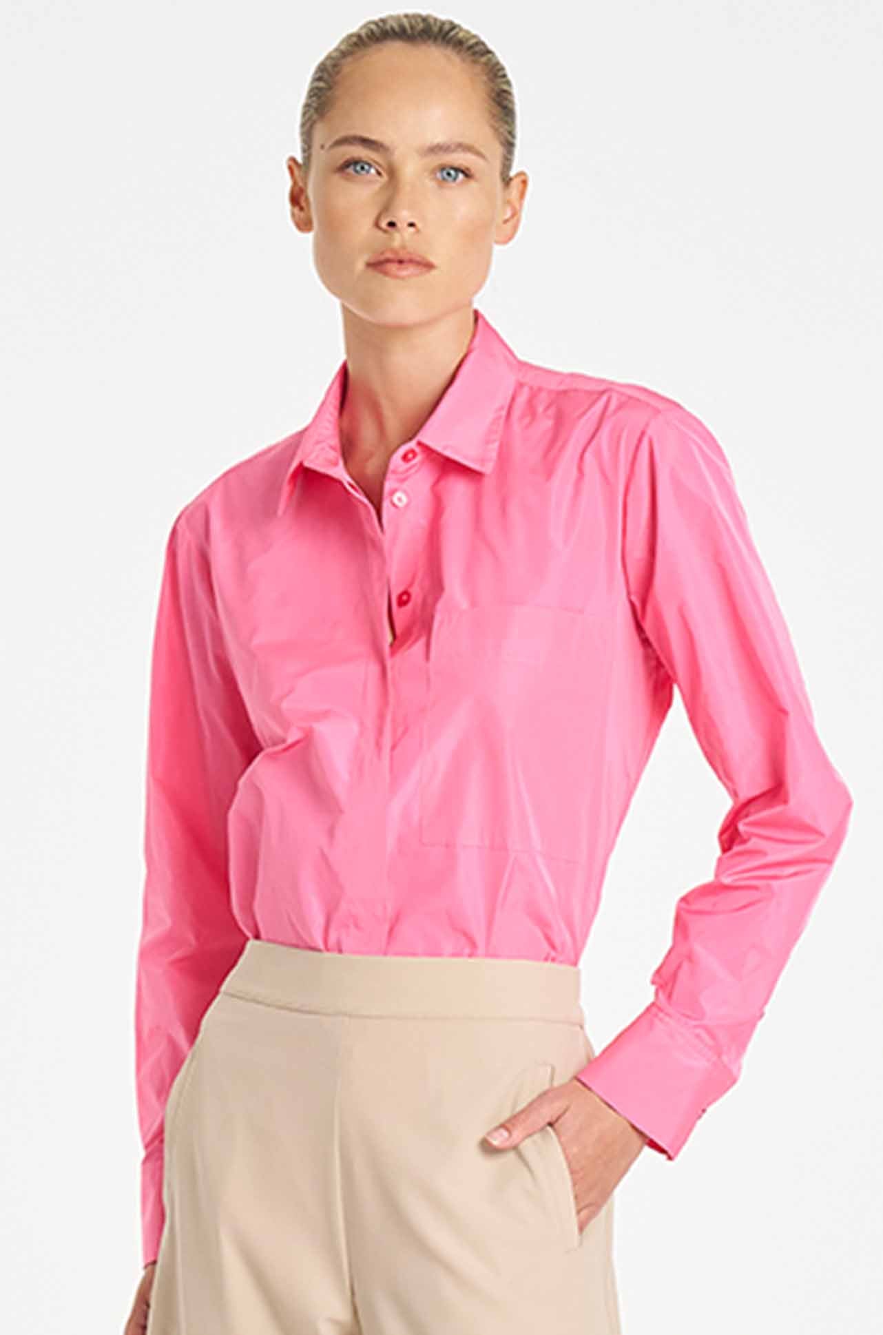 Mela Purdie - Saville Shirt in Italian Taffeta