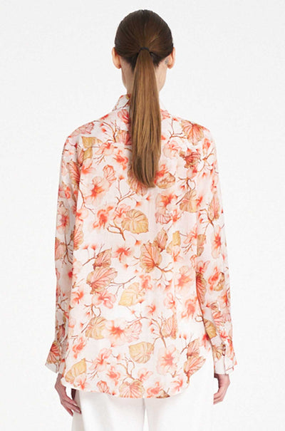 Mela Purdie - Saville Shirt in Herbarium Linen Voile