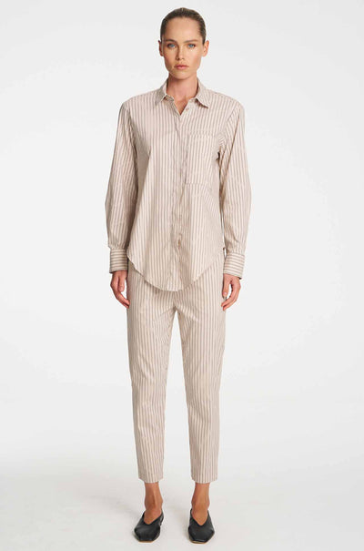 Mela Purdie - Nomad Pant in Pin Stripe Microprene
