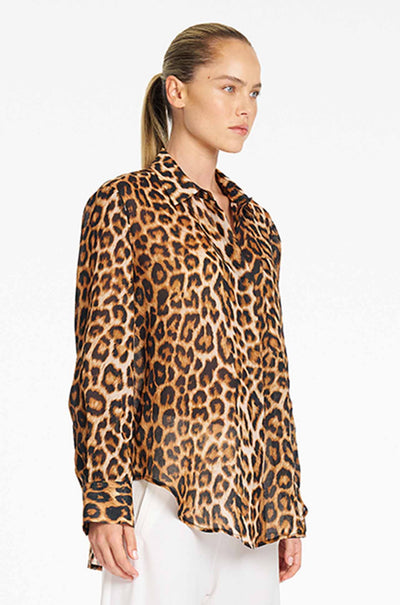 Mela Purdie - Saville Shirt in Wildcat Linen Voile