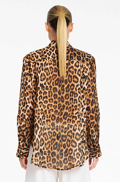 Mela Purdie - Saville Shirt in Wildcat Linen Voile