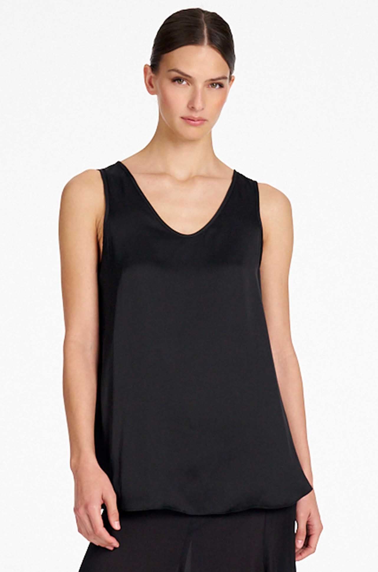 Signature Mela Purdie - Scoop Tank in Charmeuse