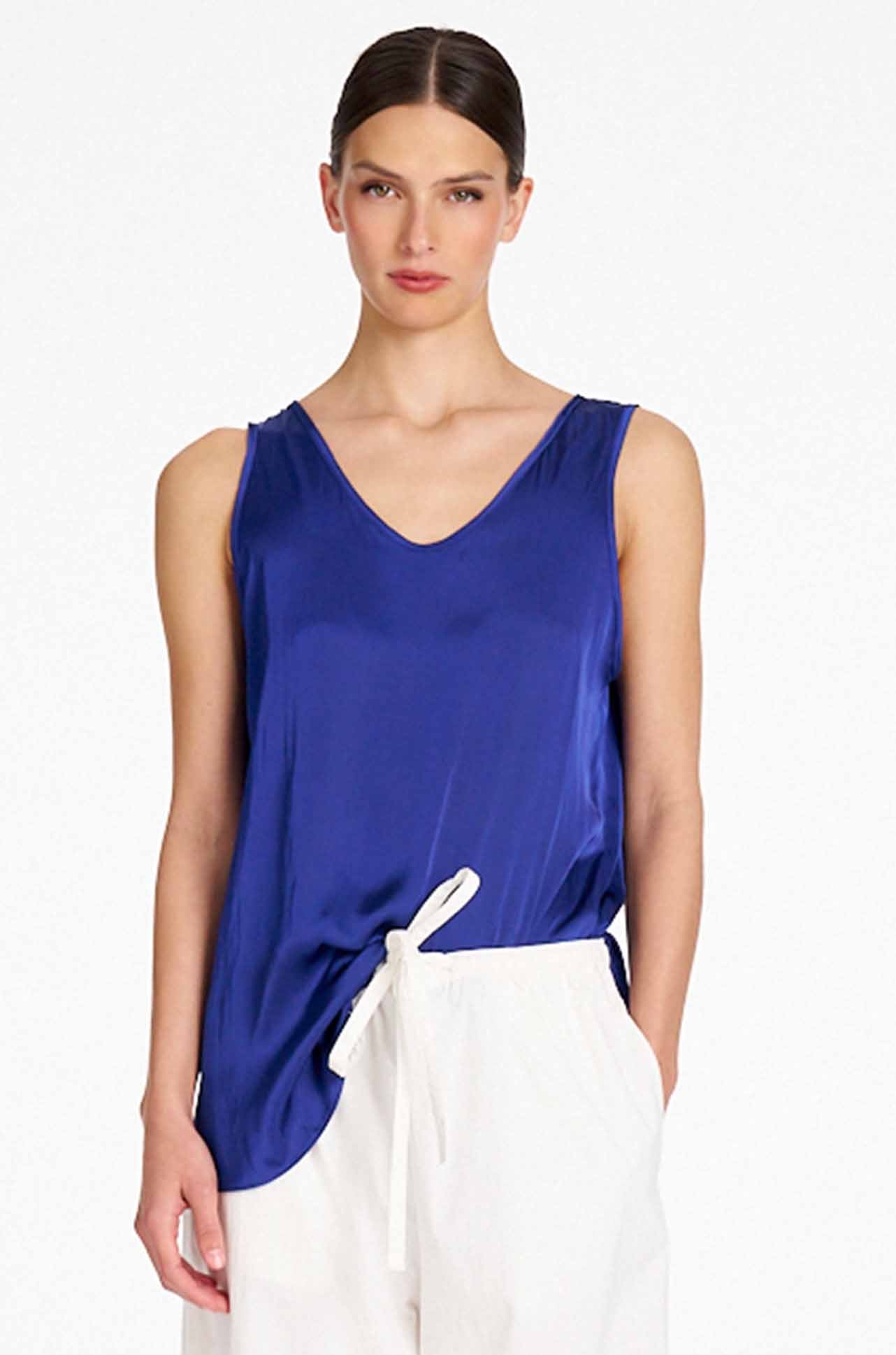 Signature Mela Purdie - Scoop Tank in Charmeuse