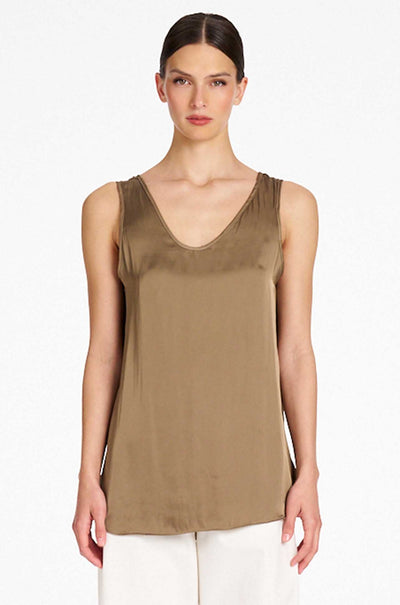 Signature Mela Purdie - Scoop Tank in Charmeuse