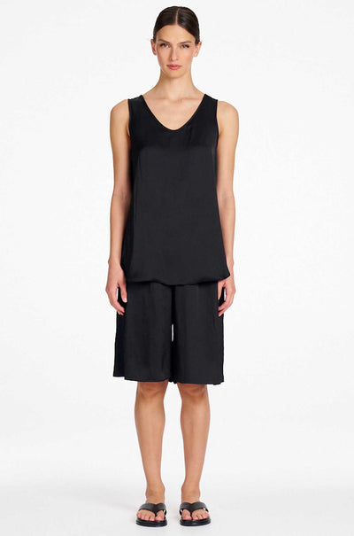 Signature Mela Purdie - Satin Shorts in Charmeuse