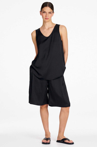 Signature Mela Purdie - Satin Shorts in Charmeuse