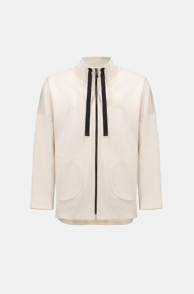 Joseph Ribkoff - Scuba Jersey Funnel-Neck Boxy Jacket