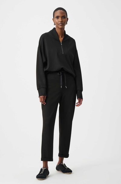 Joseph Ribkoff - Scuba Jersey Pull-On Jogger Pants With Drawstring Waist