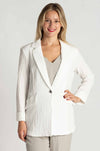 Joseph Ribkoff - Seersucker Straight Blazer