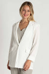 Joseph Ribkoff - Seersucker Straight Blazer