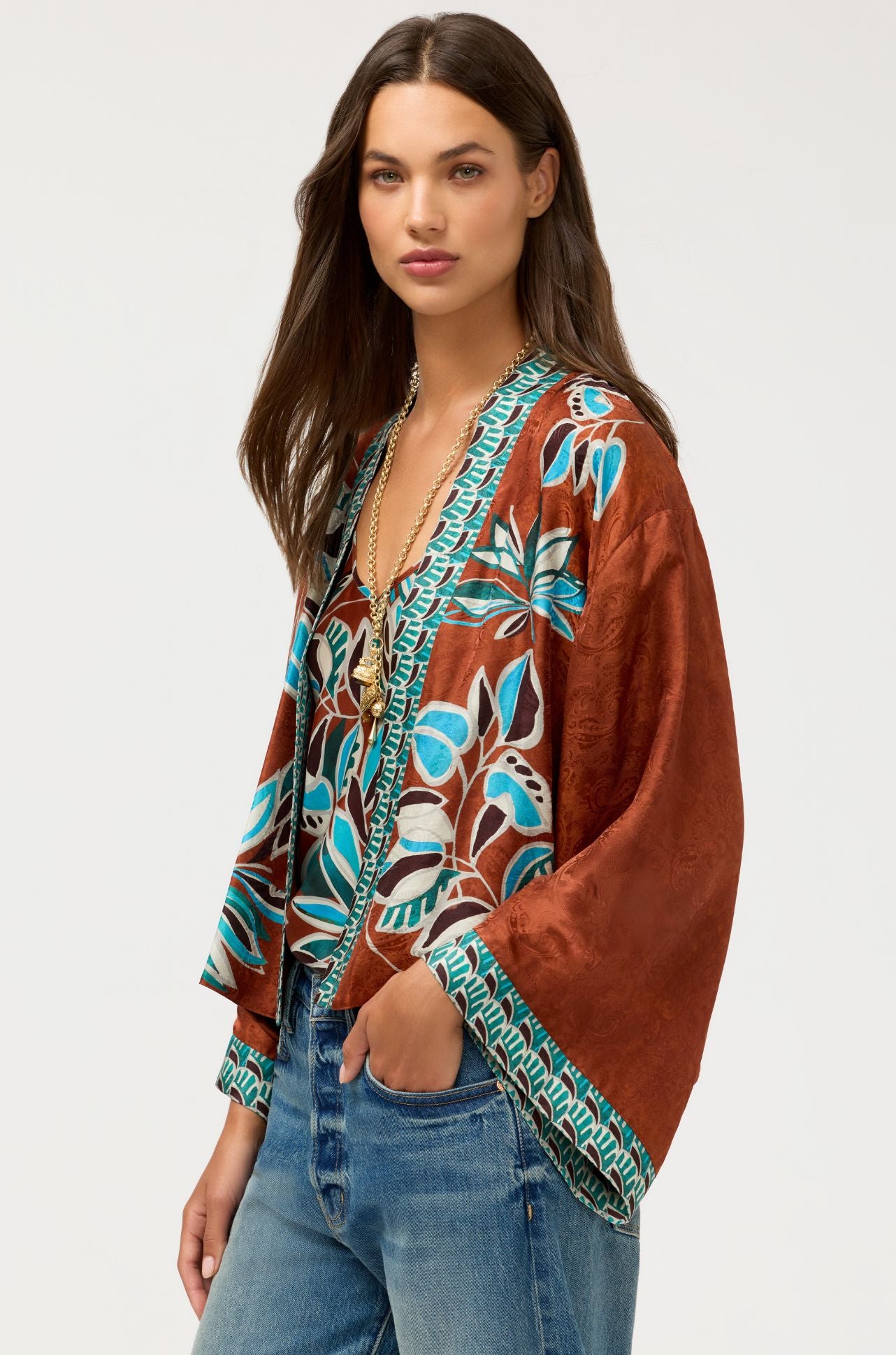 Johnny Was - Shakri Short Kimono