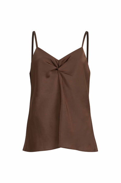 Trelise Cooper - Sheen It All Simple Treasures Cami in Chocolate